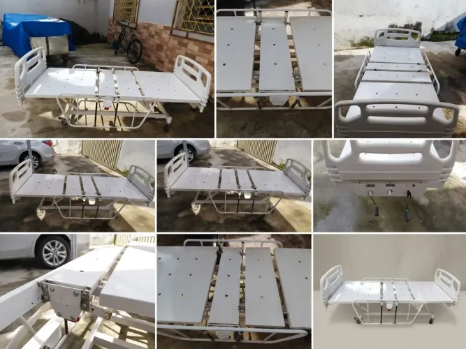 Cama Hospital USADA com 3 níveis de regulagem