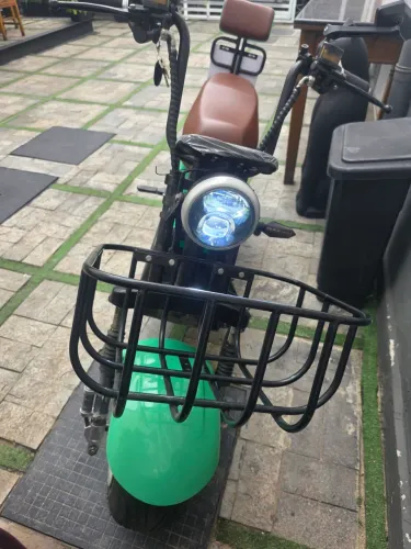 Scooter elétrica x15 verde