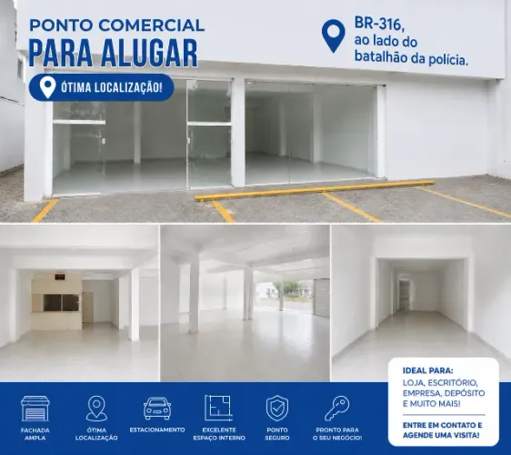 Aluguel Ponto Comercial 