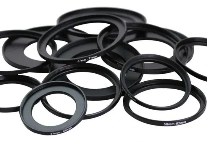 Kit 6 Anel Adaptador Step Up Filtro Lente 49mm-72mm