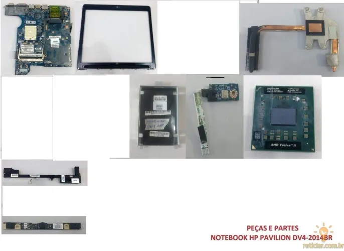 Peças de notebook