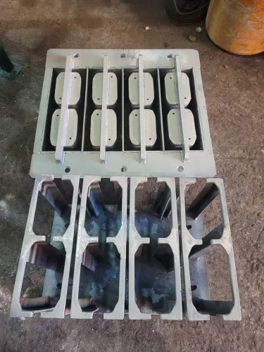 Formas para blocos de concreto