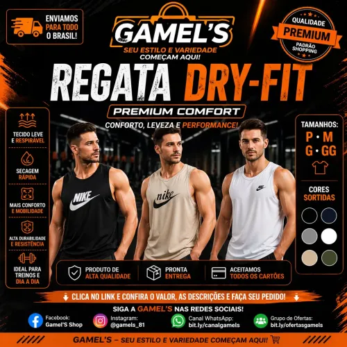 REGATA DRY-FIT PREMIUM COMFORT <br>