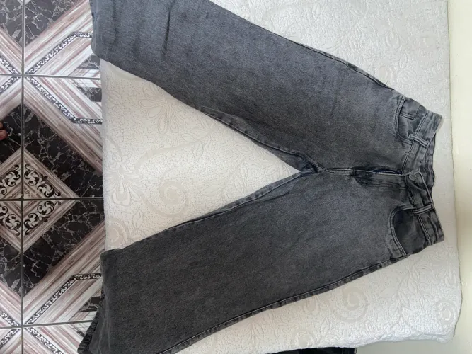 Calça Wide Leg Jeans Feminina