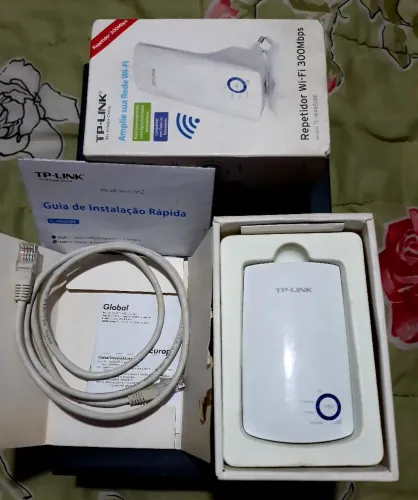 Repetidor de Sinal de Wifi 300mbps TP-LinK , Extensor de Alcance