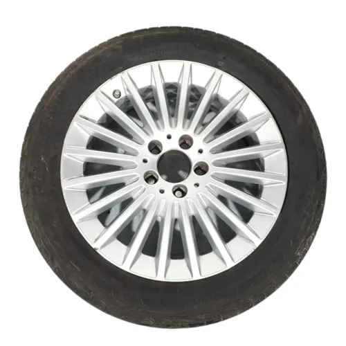 Roda Mercedes Aro 17 C180 W205 2015 A 2018 Prata Prata