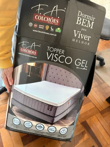 Pillow top topper Queen