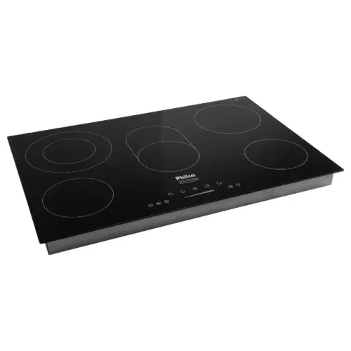 Cooktop 5 Bocas Elétrico Philco Volcano PCT55VC