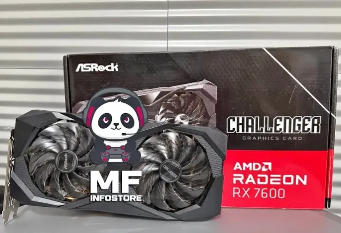Placa de Vídeo RX 7600 8GB ASRock