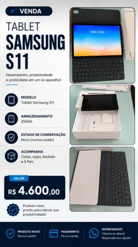 Vendo Tablet Samsung S11