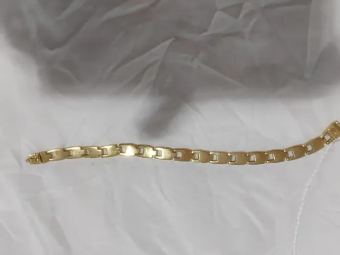 Linda pulseira de ouro 750/18K