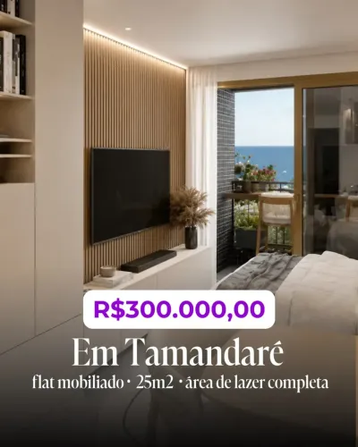 Imóvel para venda tem 22 metros quadrados com 1 quarto em Praia de Mamucubinha - Tamandaré