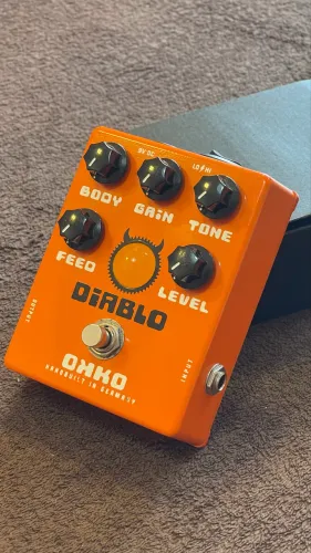 OKKO Diablo Overdrive Pedal Original Made in Germany