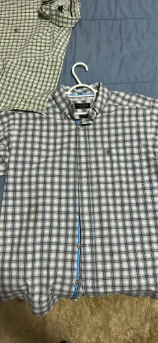 Camisa Ariat Manga Curta Importada