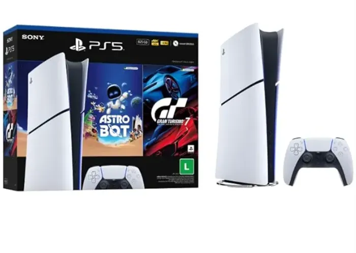 PS5 Slim + Astrobot + Monitor