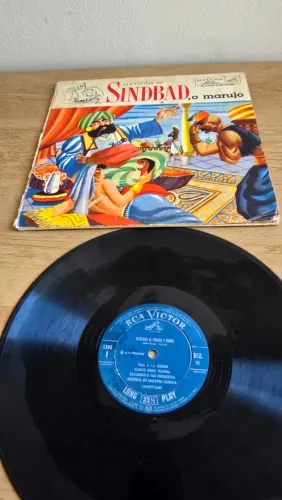 Vinil - As Incríveis aventuras de simbad, o marujo