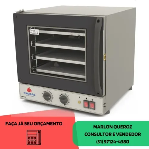 Forno Turbo Elétrico Fast Oven Progás 127V