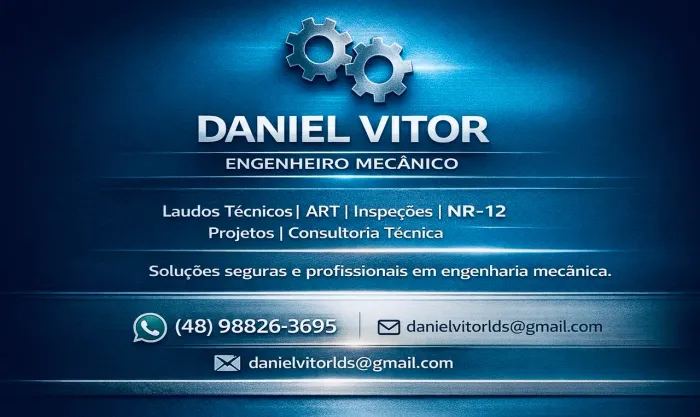 Engenheiro Mecânico -  Serviços e assessoria 