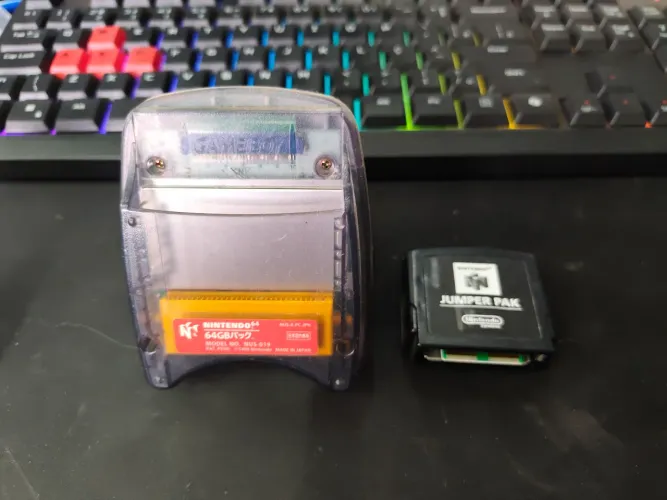 Transferi pak + jumper pak Nintendo 64