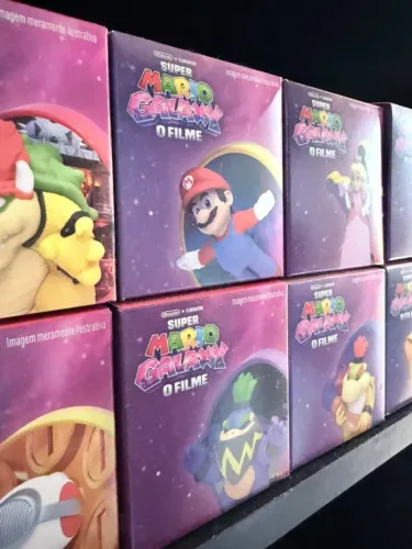 Coleção Completa Super Mario Galaxy McDonalds - Novos!