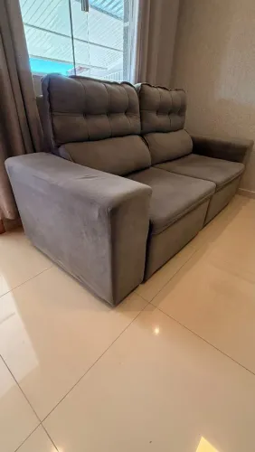 Sofa retrátil reclinável 2 metros