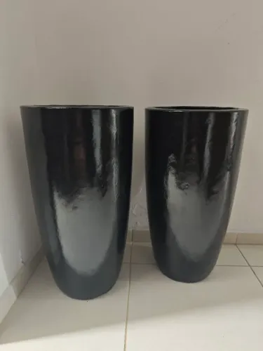 Vaso decorativo de cimento