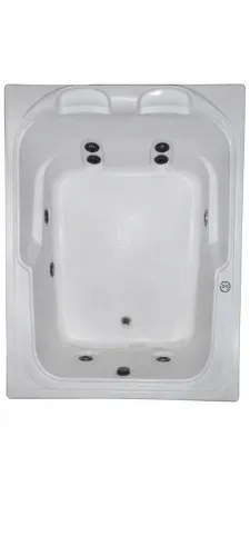 Banheira hidromassagem retangular dupla San Marino
