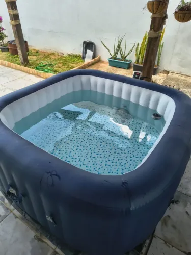 SPA (Lay-z-spa Havaii) Água aquecida e hidromassagem
