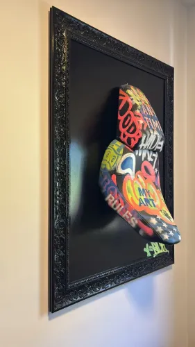 Quadro 3D Arte Harley-Davidson - Richard Gimenez (Frameartbrasil)