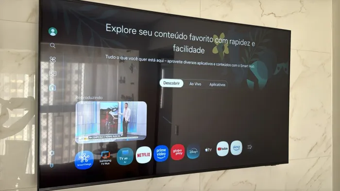SMART TV SAMSUNG 4K - 55 polegadas