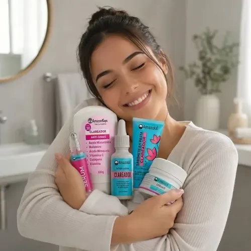 Kit Tratamento Clareador & Anti-Sinais AmazoLE + AmazonKaps