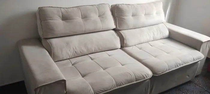 Sofá retrátil e reclinável 3 lugares (2,30 m)