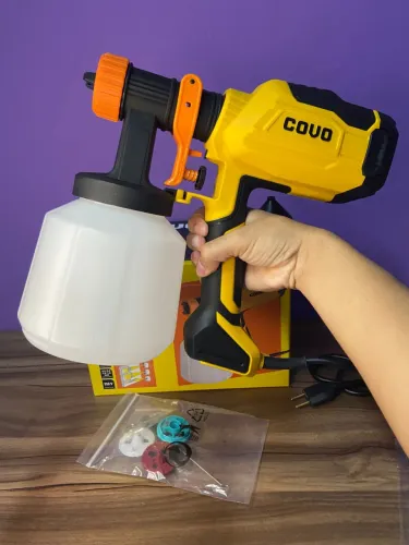 Pistola Elétrica para Pintura 500W 1400ML Covo