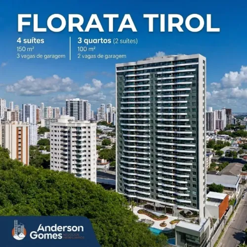 Apartamento à venda no Tirol, 3 quartos, pronto para morar - Florata