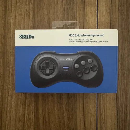 Controle 8bitdo mega drive
