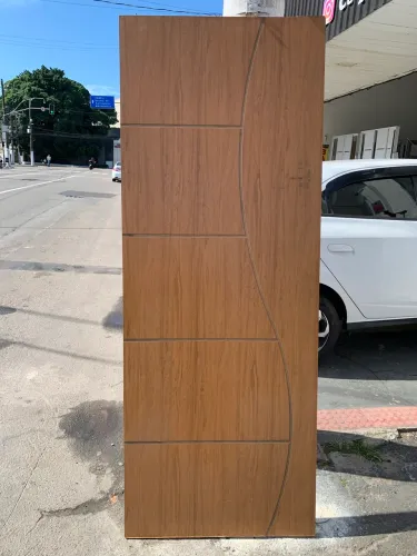 PORTA DE MADEIRA FRISADA 60CM 70CM 80CM - PROMOÇÃO DO MÊS