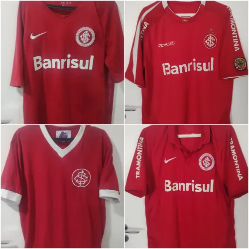 4 camisas Internacional