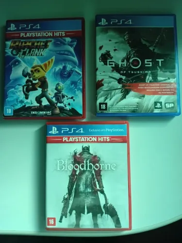 Jogos de PS4 - 3 Jogos por R$ 150