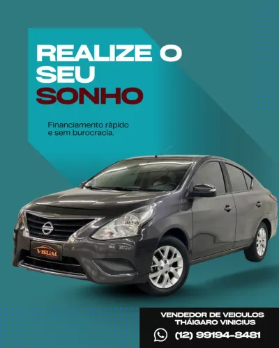 Nissan Versa SV 1.6 16V Flexstart 4P Aut. 2020