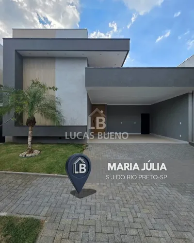 Maria Julia Casa em Condomínio Maria Julia - Nova com 3 dormitorios suites e piscina em Ri
