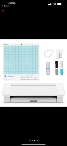 Impressora de Corte Silhouette Cameo 4 - Pouco Usada