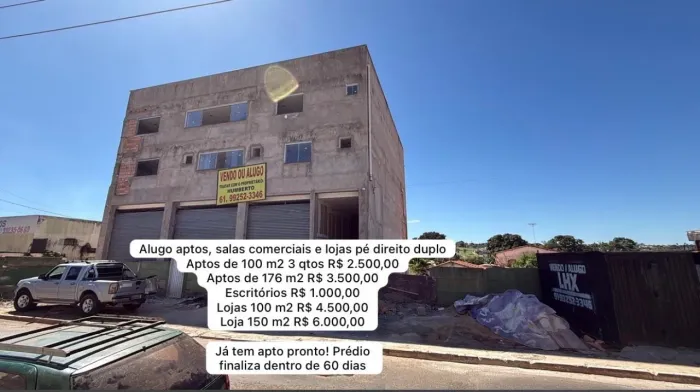 Alugo apartamentos, escritórios e lojas