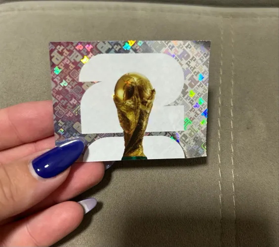 Figurinha Holográfica Prata FIFA World Cup 2026 ?