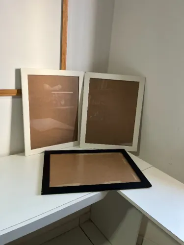Kit 3 Quadros Grandes Para Foto 30x40