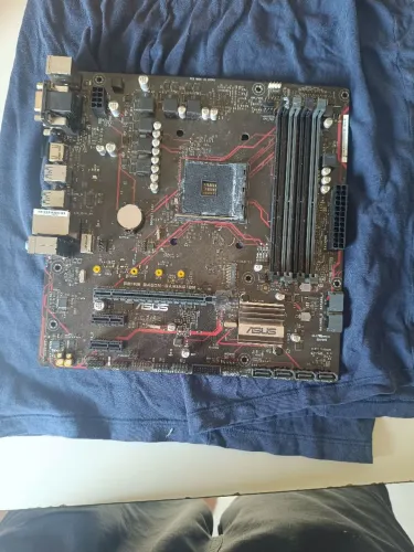 Placa-mãe ASUS Prime B450M Gaming/BR, mATX, DDR4, Preto