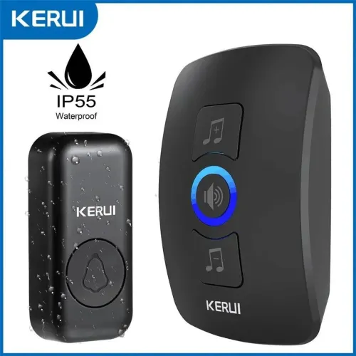 Campainha Sem Fio A Prova D'água 300 Metros Kerui (Original e Lacrada)