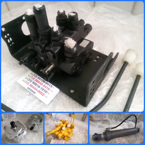 COMANDO HIDRÁULICO GUINCHO PLATAFORMA COMPACTOR DE LIXO POLIGUINDASTE