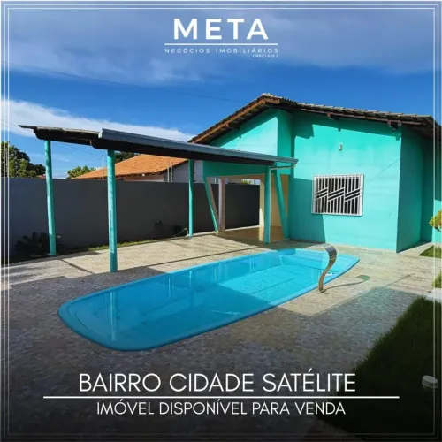 VENDE-SE EXCELENTE CASA NO CIDADE SATÉLITE