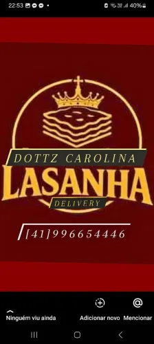 Dottz Carolina lasanhas