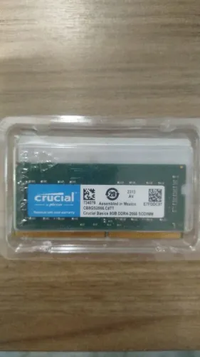 MEMÓRIA NOTEBOOK - DDR4 - 8GB - 2666mhz (Usado)